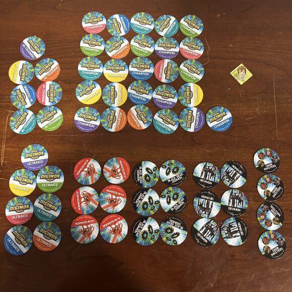 Digimon Digital Monsters Ultimate Adventure Board Game - READ Missing 2 Tokens - Picture 7 of 16